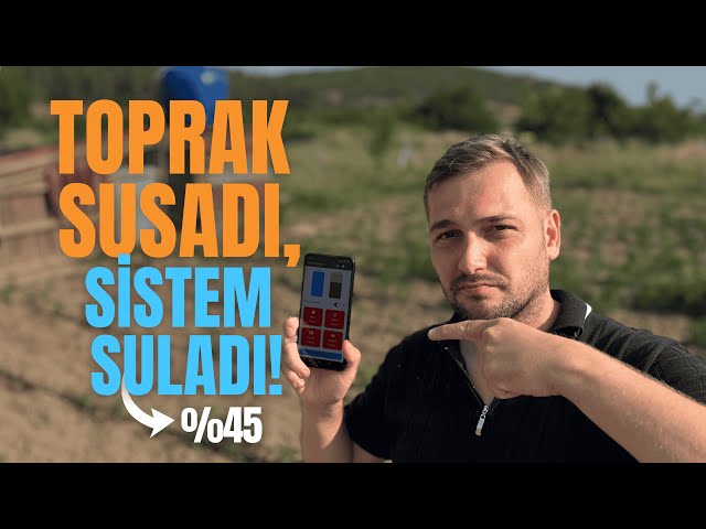 Toprak Ne Zaman Susadığını Söylüyor! (AKILLI SULAMA SİSTEMİ KURDUK)