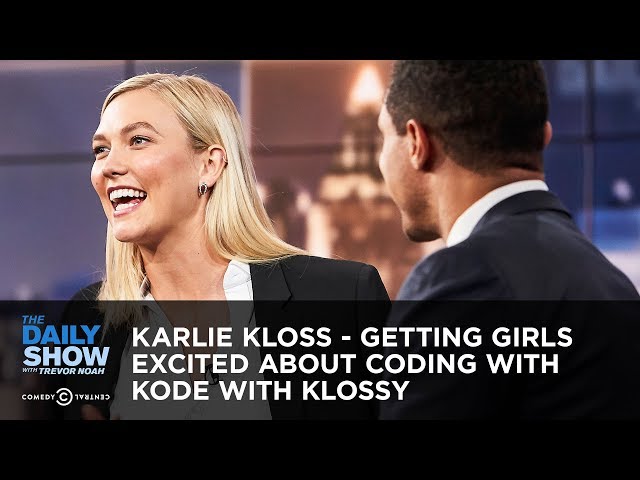 Karlie Kloss - Getting Girls Excited About Coding With Kode With Klossy | The Daily Show