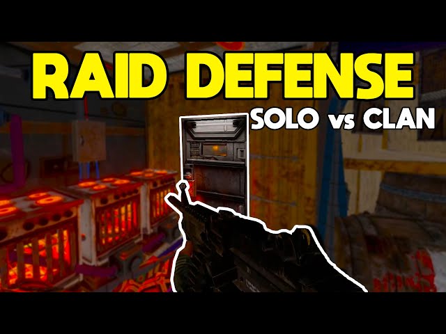insane SOLO raid defense in RUST (8,500 hours)