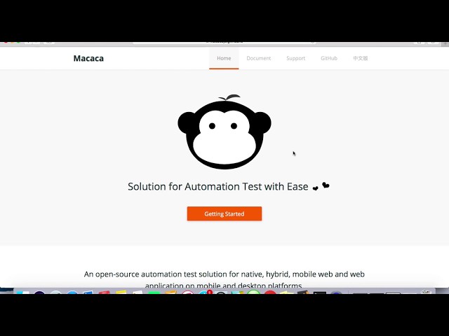 MacacaJS Automation Testing Tool -  Introduction