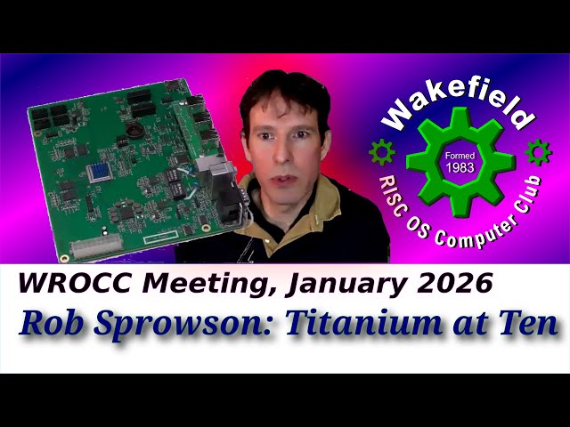 WROCC Meeting, January 2026 - Titanium at Ten!