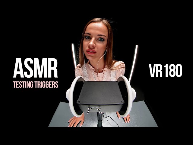 First try testing ASMR triggers with Alexia in VR180 3D