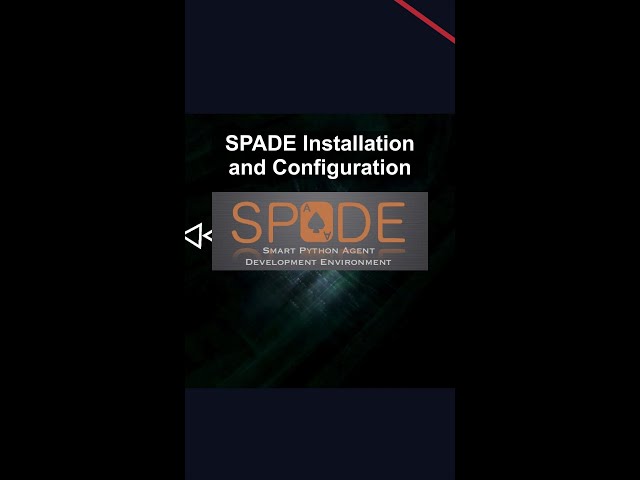 SPADE Installation and Configuration #ai #artificialintelligence #machinelearning #aiagent Spade