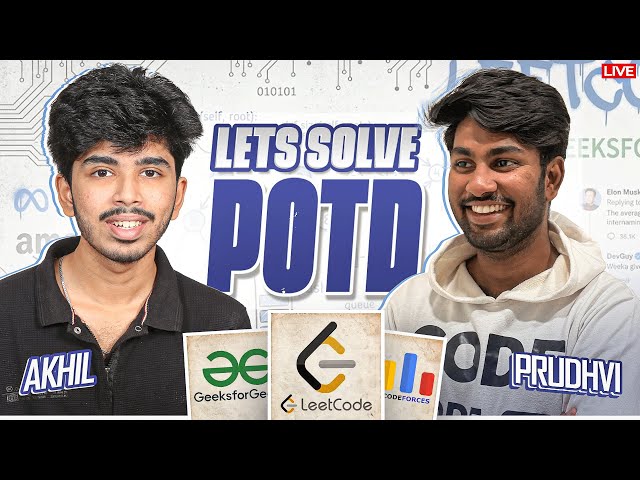 Back with Regular LIVES? | DSA TELUGU