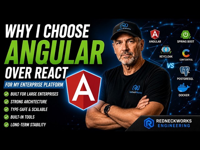 Why I Chose Angular Over React for My Enterprise Platform