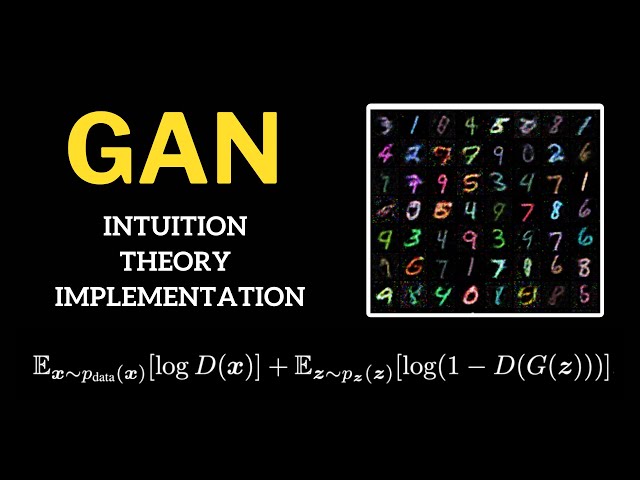 Generative Adversarial Networks | Tutorial with Math Explanation and PyTorch Implementation