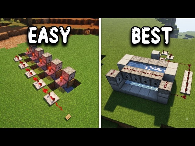 ​3 Easy Rapid-Fire TNT Cannons You Never Seen Before! (Minecraft Tutorial)