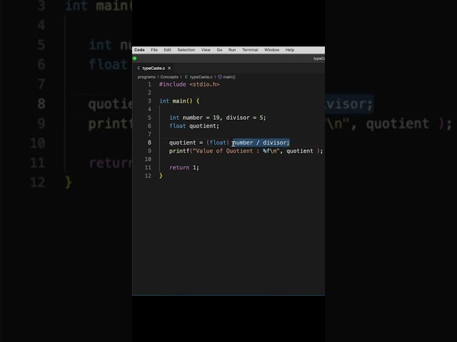 What is Type Casting In C Programming | C Programming Assignment Help