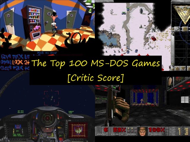 ¡Los 100 mejores juegos de MS-DOS! ¿A cuántos jugaste?
