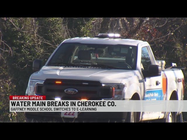 Upstate middle school switches to E-learning due to water main breaks