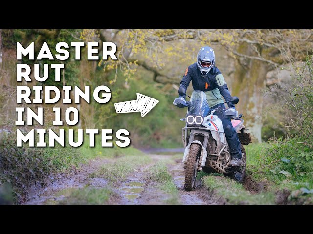 Rut Riding on Adventure Bikes in 10 minutes | MiniTip Monday
