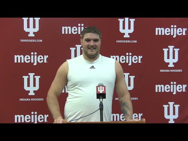 Indiana Fall Camp Q&A: OL Carter Smith