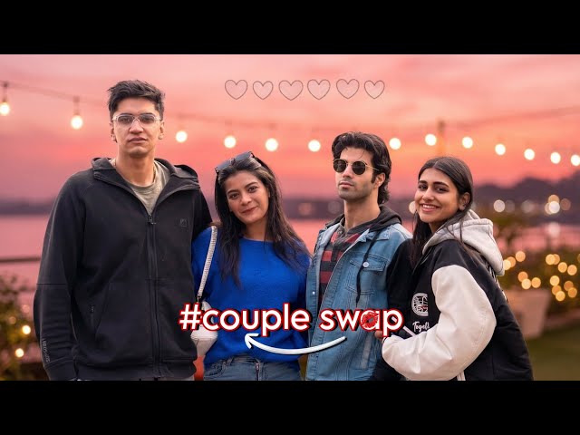 We Swapped Partners For A Day… Things Got Awkward😳