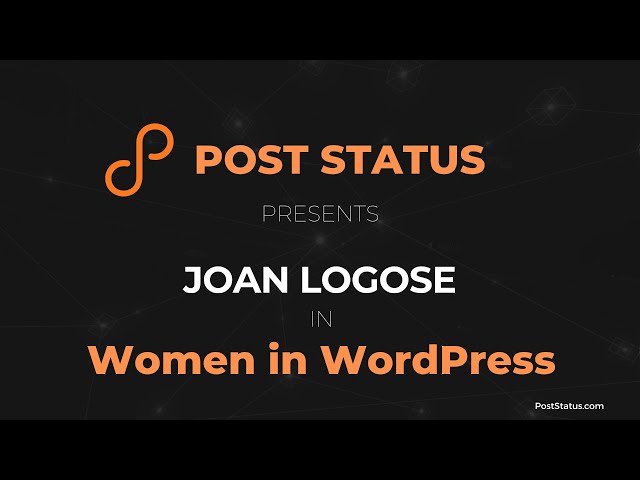 Women in WordPress: Joan Logose
