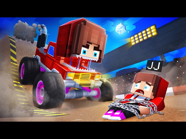 JJ vs Monster GIRL Truck - Maizen Minecraft Animation