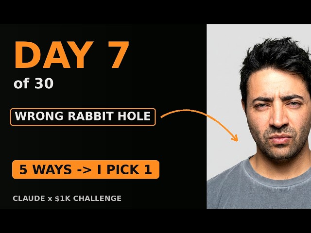 The Wrong Rabbit Hole That Found My $1,000 Plan