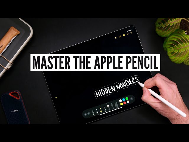 Amazingly Useful Apple Pencil Tips: Transform your iPad Productivity!