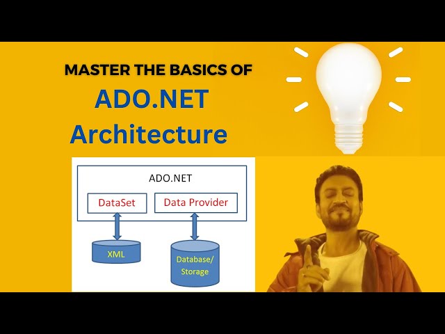 #1 ADO.net Architecture | .net framework | Data reader | data adapter | hindi | Amit Sagu