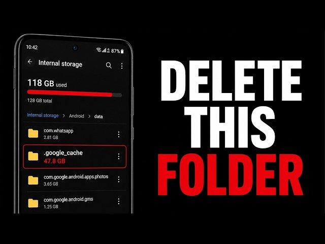 Google Is Secretly Filling Your Storage — Delete This Hidden Folder