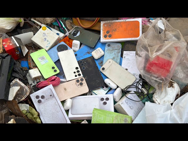 😯Great Day!! 🤫 i found iPhone 17_16 pm_AirPod Pro_ Galaxy S23 Ultra || Restore Galaxy S23 Ultra!!
