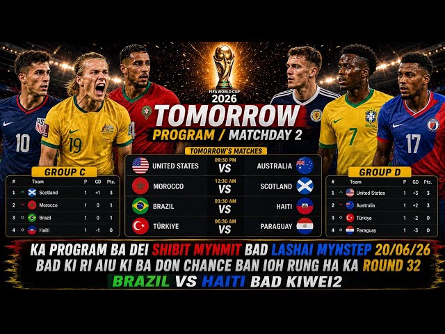 Ka program shibit mynmit bad ym nym  mih madan u Neymar lashai mynstep na ka bynta ka Brazil 