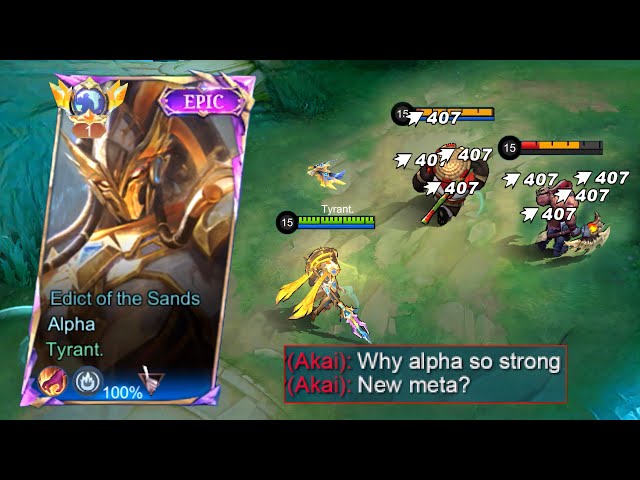 RANK UP FASTER USING ALPHA BEST GUIDE 2026 (recommended build and emblem)