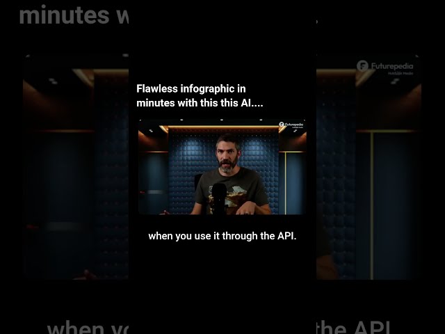 Flawless infographic in minutes with this AI.