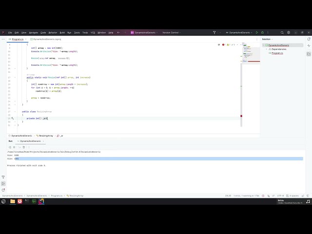 (VOD) Introduction to Programming: 4.1 - Dynamic arrays and generics