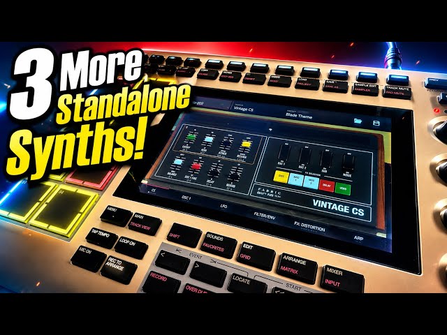 3 MORE MPC Standalone Synths Just Dropped! Fabric Vintage Synths Vol. II - Better Than Vol. I?