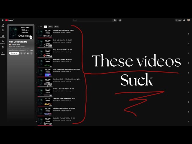 How To Watch Vibe Code WIth Me - And Why It Sucks