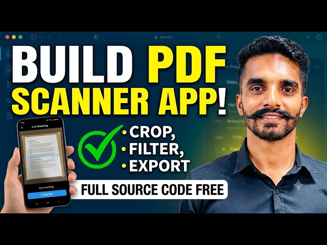 Build a PDF Scanner App in Android Studio | Full Source Code