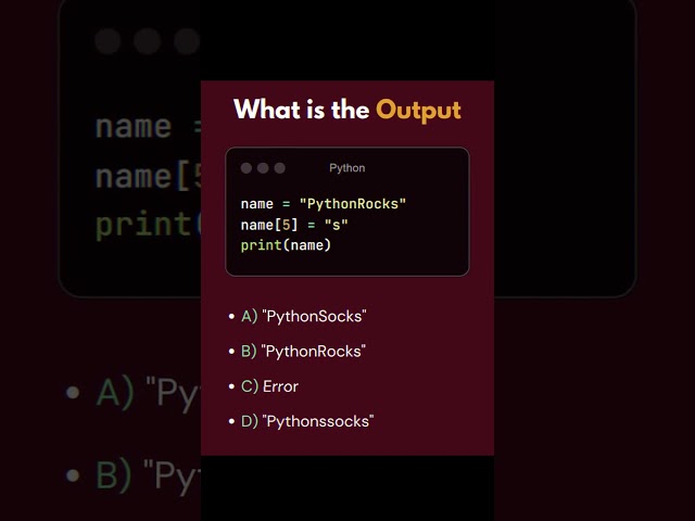 what is the output? #python #problemsolving #developer #coding