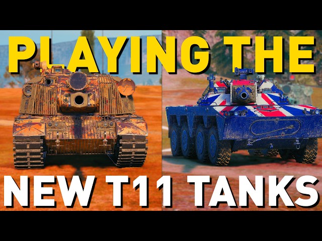 Playing the NEW Gorilla, Executor and Fauteur in World of Tanks!