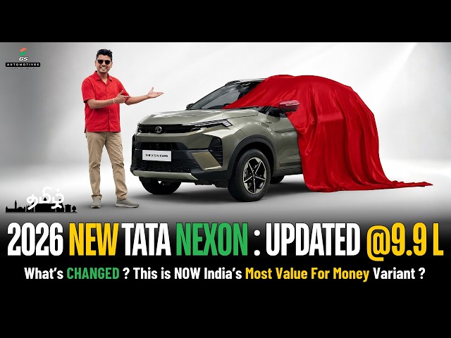 NEW Updated TATA Nexon Arrives at 9.9 L! 🚗 Worth Buying? 🤔 | NEXON CAMO | Tamil Car Review