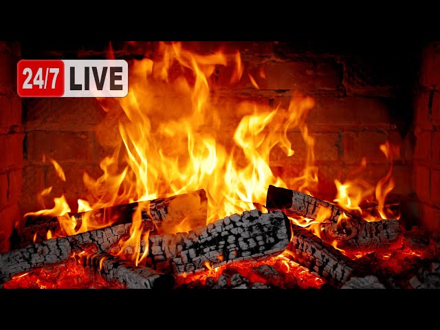 🔥 壁炉 4K（24/7 全天候直播）。 噼啪作响的炉火，温馨舒适的氛围，助您安眠放松。