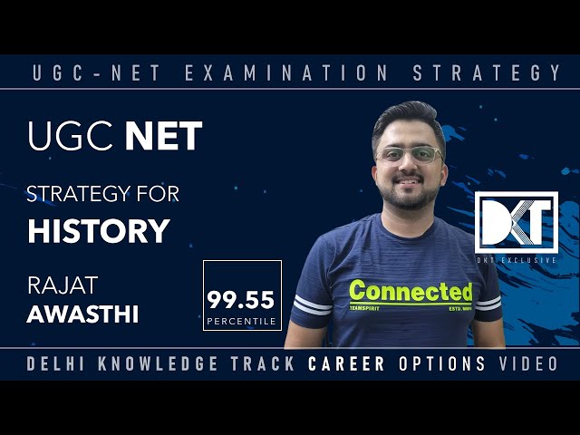 UGC NET Exam | How To Crack NET in History Without Coaching | By Rajat Awasthi, 98.5%ile in NET Exam