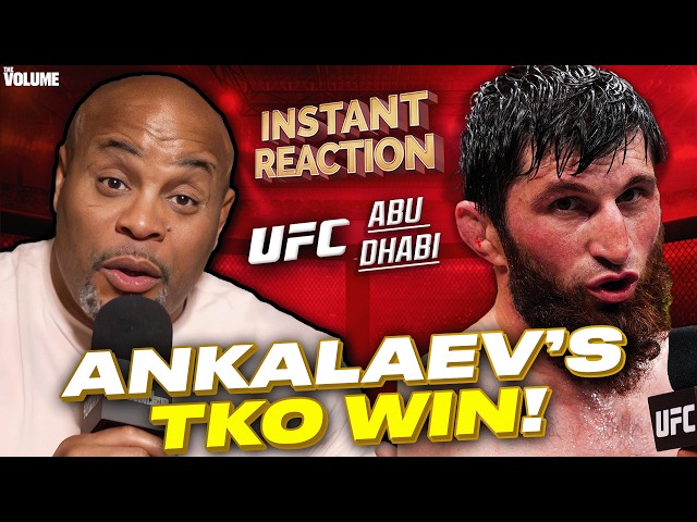 Daniel Cormier REACTS to Magomed Ankalaev TKO WIN vs. Bogdan Guskov, Ulberg next? | UFC Abu Dhabi