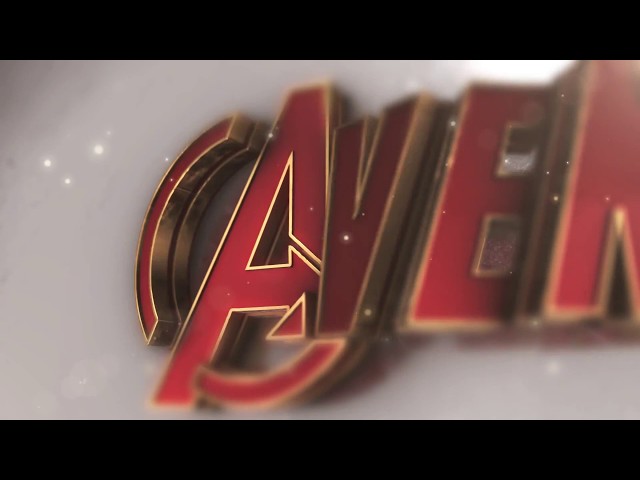 Create 3D Avengers Logo Animation | After Effects Tutorial | Element 3D Logo Reveal