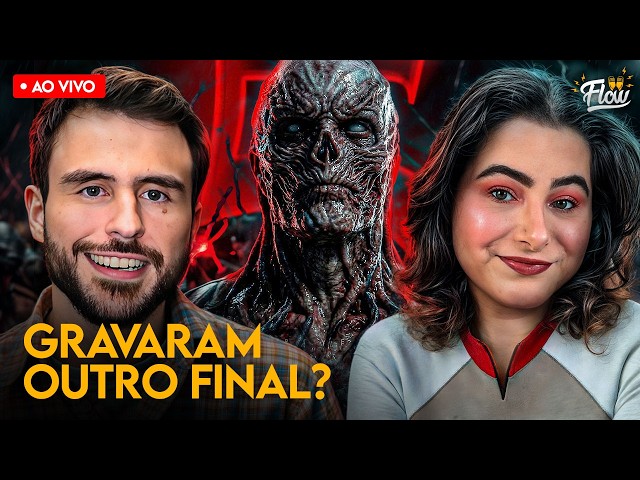 TUDO SOBRE STRANGER THINGS | COM SPOILERS [com Rolandinho e Alice Aquino] - Flow #547