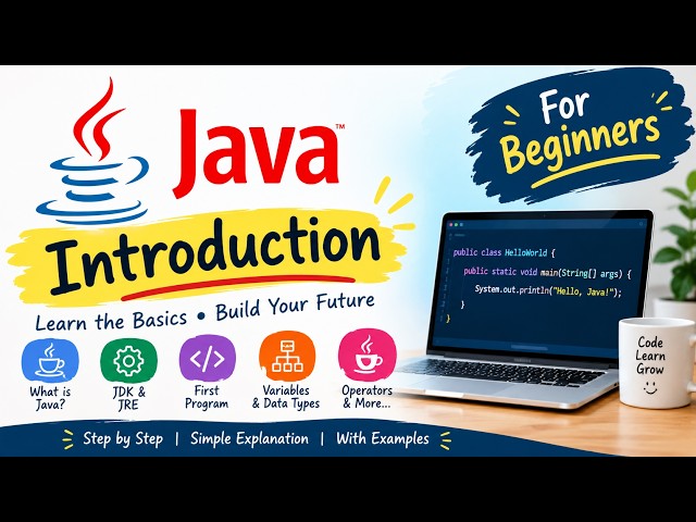 Introdution to Java #javaprogramming #javatutorial
