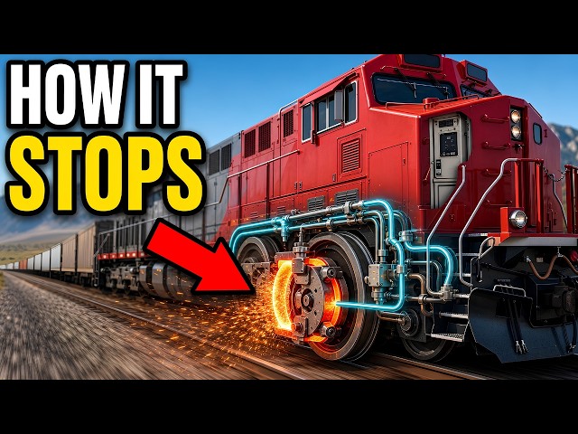 The Hidden Engineering That Stops a 15,000-Ton Freight Train