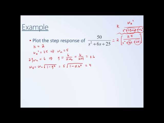 System Dynamics and Control: Module 11 - Stability and Second-Order Systems