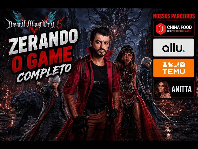 🔴👻Devil May Cry 5 Continuação Parte 2  Até Zerar 🔴