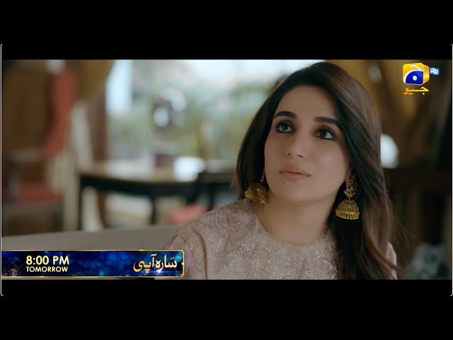 Sara Aapi | Starting From Tomorrow | 8:00 PM