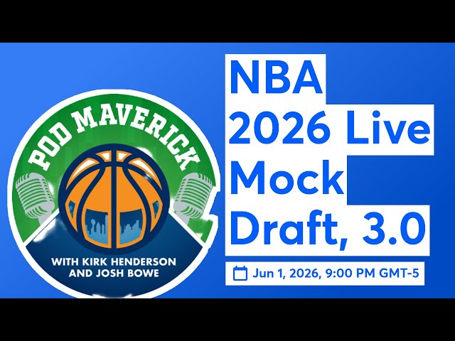 NBA 2026 Live Mock Draft, 3.0