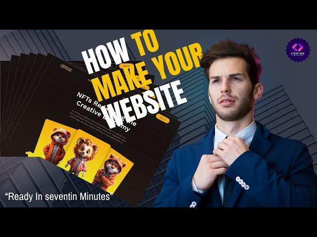 How to make a website using html and css. Html css layout for beinner.