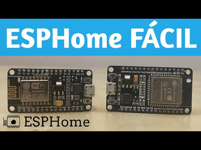 Tutorial de ESPHome con NUEVAS funcionalidades (ESP8266 y ESP32)