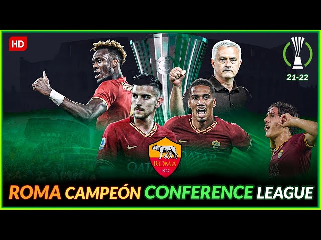 🐺 ROMA CAMPEÓN UEFA CONFERENCE League (2022)🏆💚