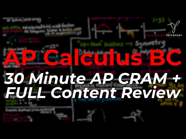 2026 AP Calc BC Exam Review (EVERYTHING YOU NEED TO KNOW!!)