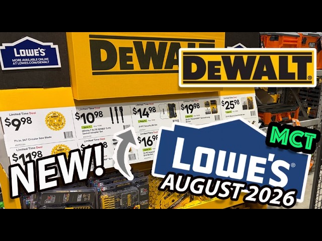 NEW Tool Deals at Lowe's